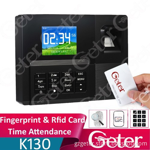 (Fingerprint + Password + ID Card)Time Attendance C30T